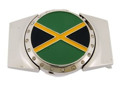 Jamaica Jamaican People Caribbean Country Belt Buckle Nation Land Metal Fashion