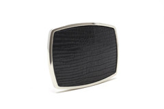 Lizard Belt Buckle, Exotic Belt Buckle, ( 1.5 ») Removable Western Buckle
