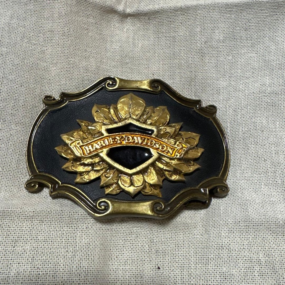 Harley-Davidson 1987 engraved buckle RainTree