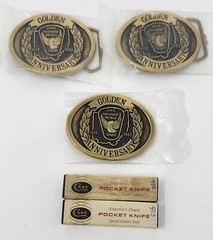 Lot of OSHP belt buckles (Numbered) and OSHP Case Pocket Knives (Numbered) NICE!