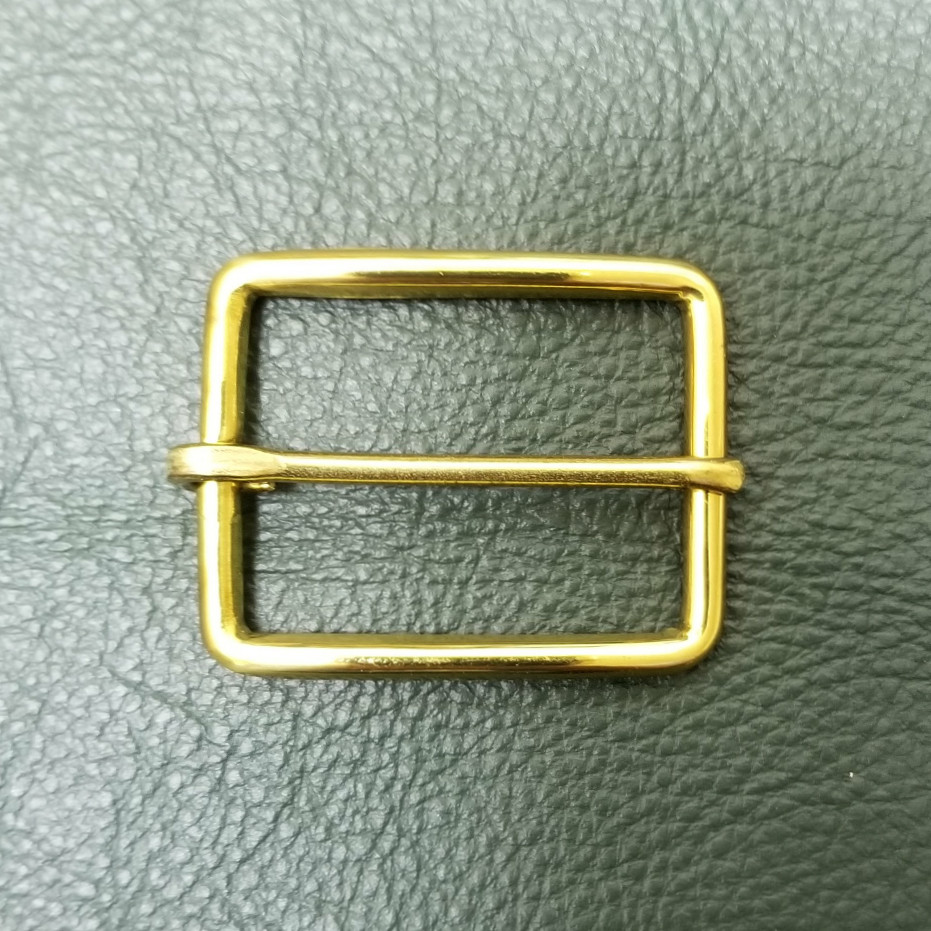 1&Prime; Solid Brass Wireform buckle