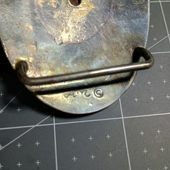 Buckle: Texas Sesquicentennial. 1836-1986. Lonestar & State Design.
