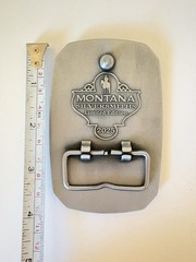 Ltd Edition 2025 Pendleton Whisky Let’r Ride Belt Buckle Montana Silversmith New