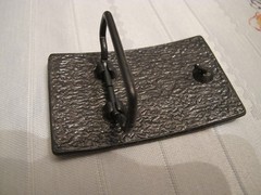 Winchester Repeating Arms New Haven Conn Gun Manufacture Brass Belt Buckle