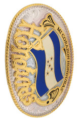 Honduras Flag Belt Buckle Hondurans Country National Father Mother Day Gift OVAL