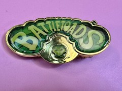 NOB Battletoads June 2017 Loot Crate Gaming Exclusive Nes Gold Tone Belt Buckle