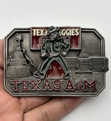 Texas A&M University Rare Aggies Limited Edition No. 183 Belt Buckle Siskiyou