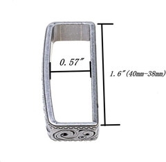 Belt Loop Keeper 1 1/2&Prime; (38Mm-40Mm) Western Leather Belt Buckle Accessories