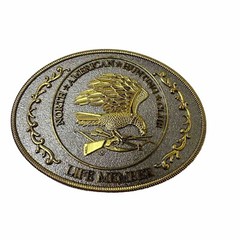 North American Hunting Club Life Member Belt Buckle