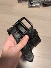 Louis Vuitton Pre-Owned Monogram Eclipse Suntulle Belt