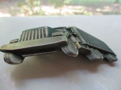 Vintage 1980 The Chicago Belt Buckle Company Serial Number J240 Made in the USA