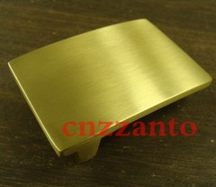 Solid Brass Belt Buckles rectangle plain Plate Classical for 38mm belt Z154B