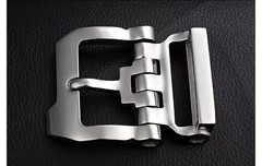 Stainless steel belt buckle head for men&rsquo;s anti allergic needle buckle belt head