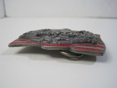 American Lawman Belt Buckle 1992 Siskiyou Buckle Co. – approx. 3.25&Prime; x 2.5&Prime;
