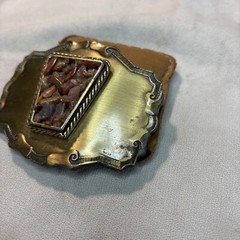 Unique Belt Buckle Mixed Stones Estate