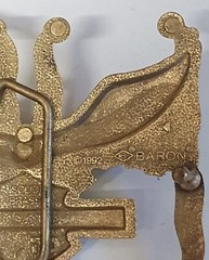 🔶️1992 SOLID BRASS &lsquo;HD&rsquo; HARLEY-DAVIDSON MENS WOMENS LEGENDARY EAGLE BELT BUCKLE
