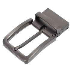 Reversible Single Prong Belt Buckle – Men 3.3cm/1.3inch Wide Belt Clip Zinc