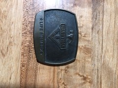 1996 Handyman Club Of America Belt Buckle Brass