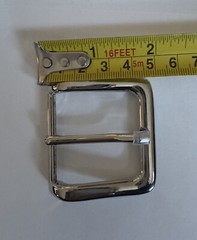 Universal Chrome Belt Buckle Garrison Replacement Fits 1.5” Duty Work Uniform