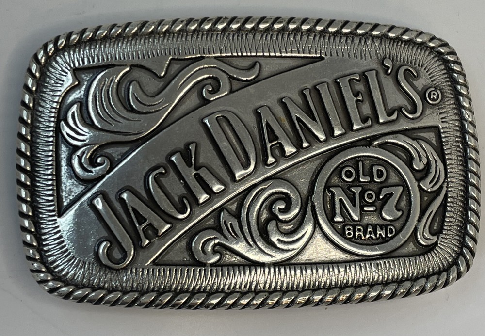 Metal Zinc Alloy Belt Buckle Western Cowboy Jack Daniels Brand Fashion Style