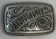Metal Zinc Alloy Belt Buckle Western Cowboy Jack Daniels Brand Fashion Style