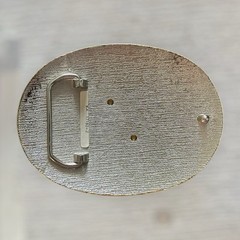 Guyana/Rasta Belt Buckle Head