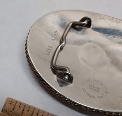 1986 – SCSA – HANDICAP CHAMP – BUDWEISER – BELT BUCKLE – listing # 9565