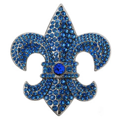 Quebec Fleur De Lys Flag Belt Buckle Rhinestone Coolbuckles Buckles