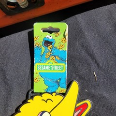 Sesame Street Big Bird Belt Buckle Yellow Bird 2011 SESAME Workshop