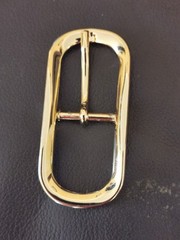 BELT BUCKLES 10993 2.5&Prime;X1&Prime; Gold Plated Made in Italy