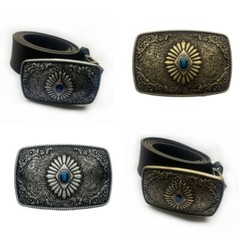 Cowboy Belt Buckle Men Teens Boy Waistbelt Buckle Vintage Adult Waistband Buckle