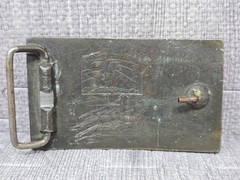 Vintage Estate Colt Revolvers Belt Buckle Good Condition