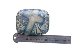 HOLY CROSS FAITH RELIGIOUS CHRISTIAN JESUS ART faux leather DESIGN BELT BUCKLE