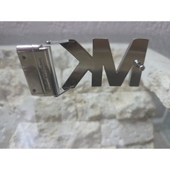 MICHAEL KORS Silver Platinum Color BELT BUCKLE – Chrome Glossy Shiny Designy