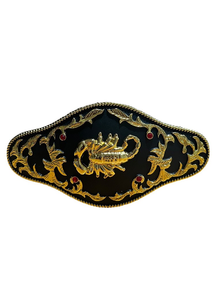 Western Cowboy Style Buckle Scorpion Hebilla Vaquera Con Alacran