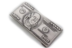 Money $100 Bill Dollar Sign Belt Buckle Cosplay Halloween Costume Party New Men