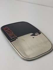 SCARFACE Metal Belt Buckle 4.5&Prime; x 3&Prime; Fits Belt Widths up to 1.5&Prime; – NEW!