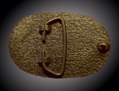 Unique &lsquo;Cowboy and Bucking Bronco Horse&rsquo; Belt Buckle