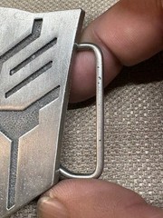 Transformers Metal Belt Buckle deception vintage 3 1/2&Prime;