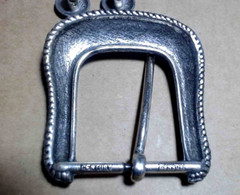 Western Belt Buckle kit with belt keeper 4 belt posts and Century Buckle Canada