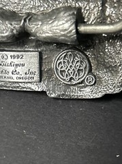 1992 Siskiyou Thousand Trails NACO Limited Edition 143 Of 500 Belt Buckle