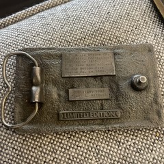 80S FIRE DEPARTMENT FIREFIGHTER TRUCK ENGINE BELT BUCKLE mystic Connecticut