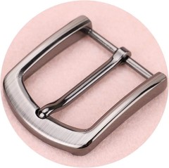 1.5 Inches (38-40 mm) Belt Buckle Single Prong Square Replacement Buckle for Men