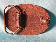 BASS 25th Anniversary 1992 Bass Angler Sportsman Society Belt Buckle 3&Prime;L 2&Prime;H
