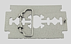 New Silver Razor Blade Barber Gift Belt Buckle Punk Hip Biker Cutter Rock Gothic