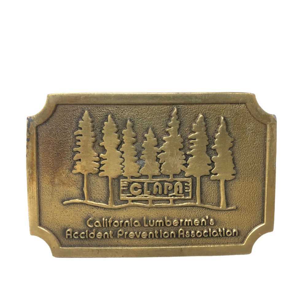 VTG CLAPA California Lumbermen&rsquo; s Accident Prevention Association Woods Trees
