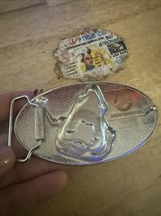 Queen King of Dragons Belt Buckle Metal D&D Dungeon Dragon Collector Man Cave