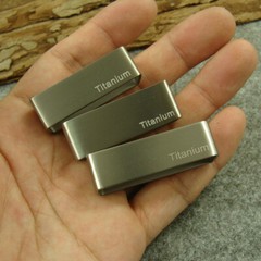 33/35/38mm Titanium Anti-allergy Belt Loop For Belt Buckles Fit Belt Belt Loops
