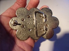 Collectible Metal Belt Buckle Coin Design – $9 s/h
