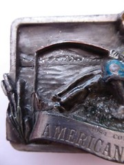 1984 American Fishermen Commemorative Belt Buckle Limited Edition Arroyo Grande